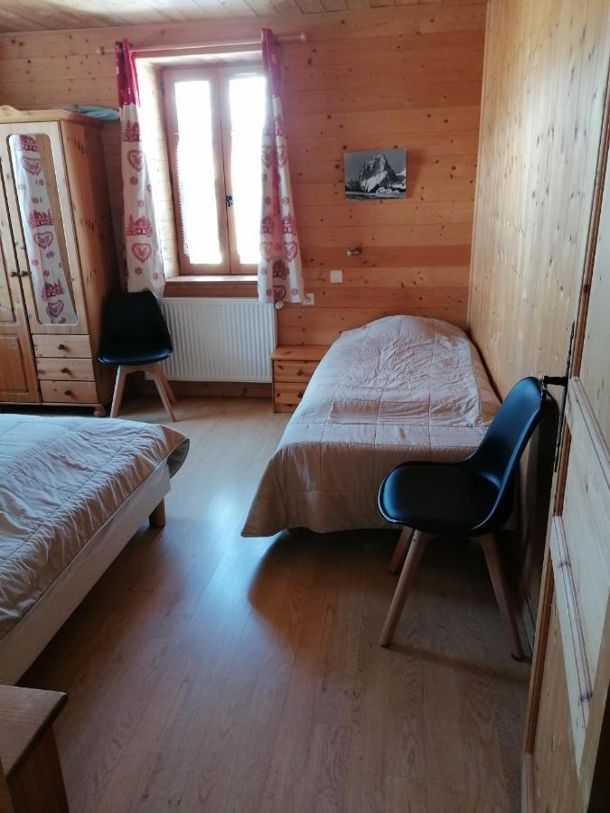 Chalet Mont-Blanc Combloux Bagian luar foto