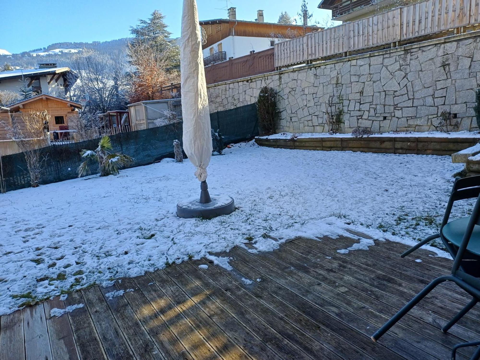 Chalet Mont-Blanc Combloux Bagian luar foto