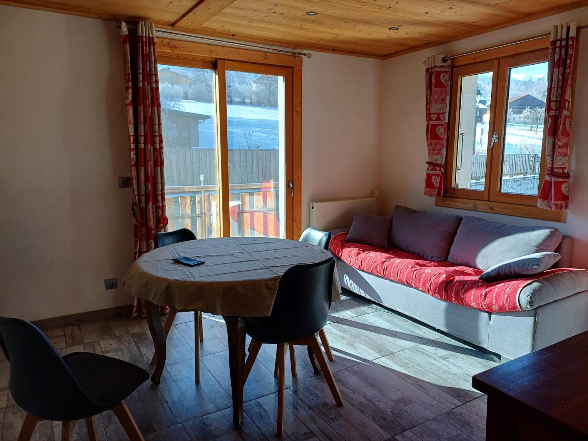 Chalet Mont-Blanc Combloux Bagian luar foto